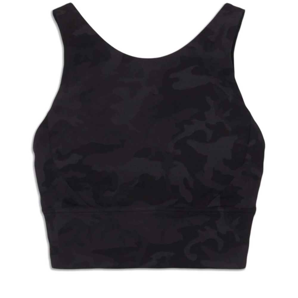 Lululemon Black Camo Women's Sports Bra